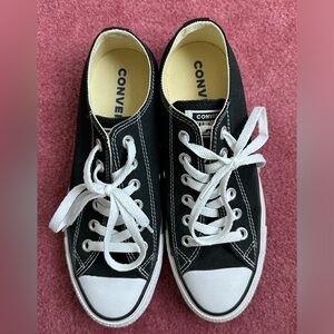 Adult black converse